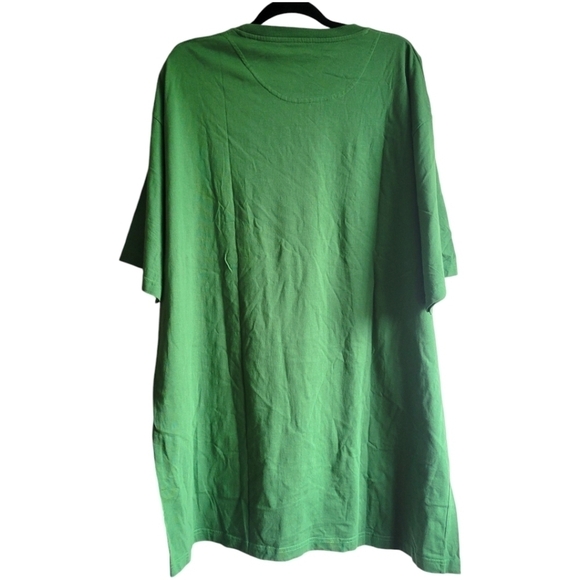 Britches Green Cotton Tshirt with Pocket Men's size Extra Extra Large - Picture 2 of 3